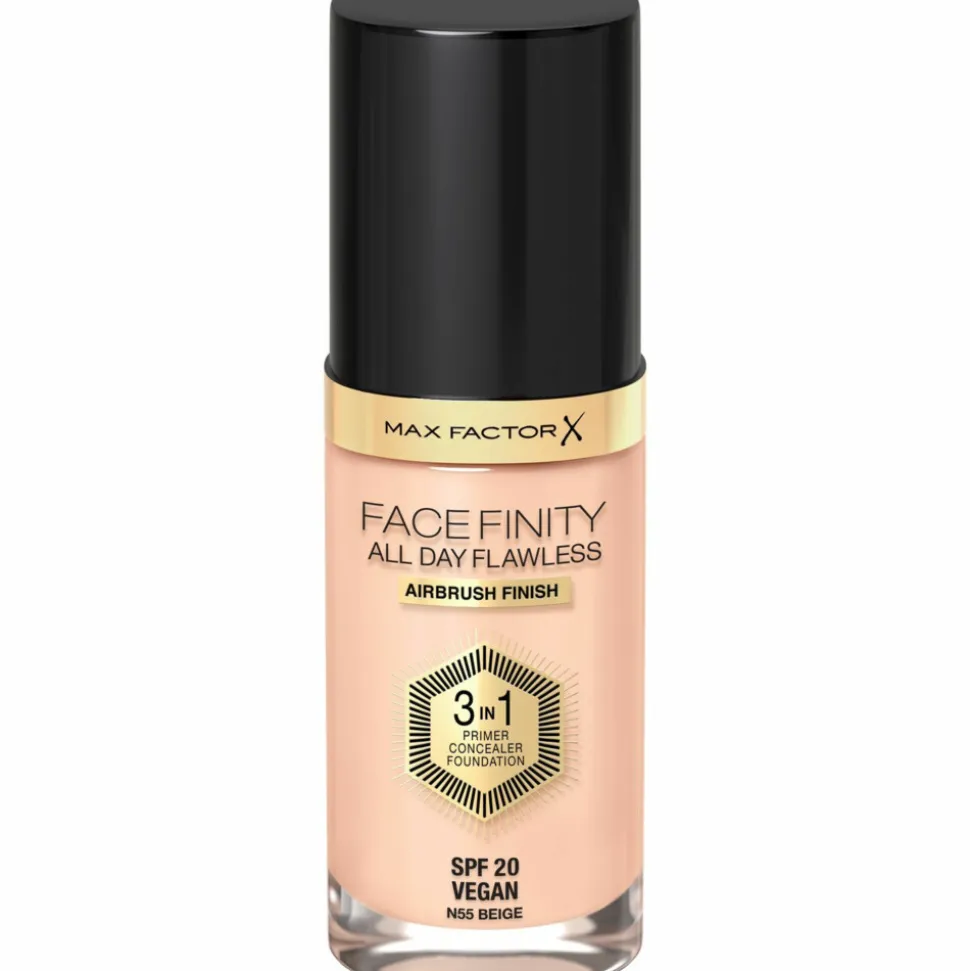 Max Factor Facefinity All Day Flawless Foundation N55 Beige 34 ml