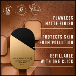 Max Factor Facefinity Compacte Poeder Foundation Navulling Golden 006 10 gr