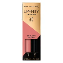 Max Factor Lipfinity Liquid Lipstick 006 Always Delicate