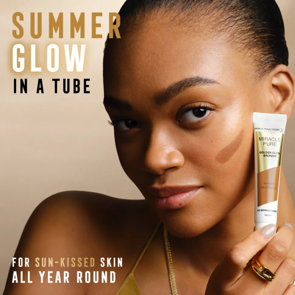 Max Factor Miracle Pure Golden Glow Bronzer Light-to-Medium 15 ml