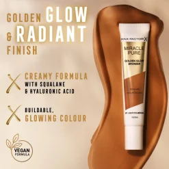 Max Factor Miracle Pure Golden Glow Bronzer Light-to-Medium 15 ml