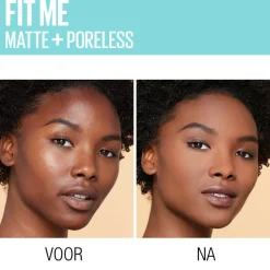 Maybelline Fit Me Matte + Poreless Foundation 334 Warm Tan