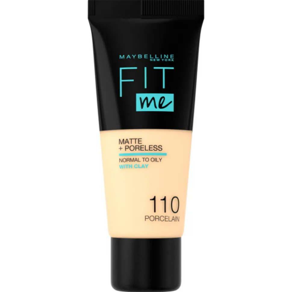 Maybelline Fit Me Matte + Poreless Foundation 110 Porcelain