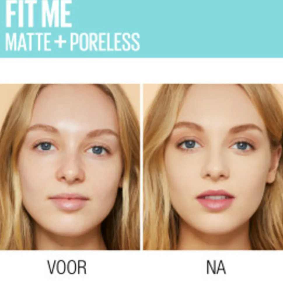Maybelline Fit Me Matte + Poreless Foundation 110 Porcelain