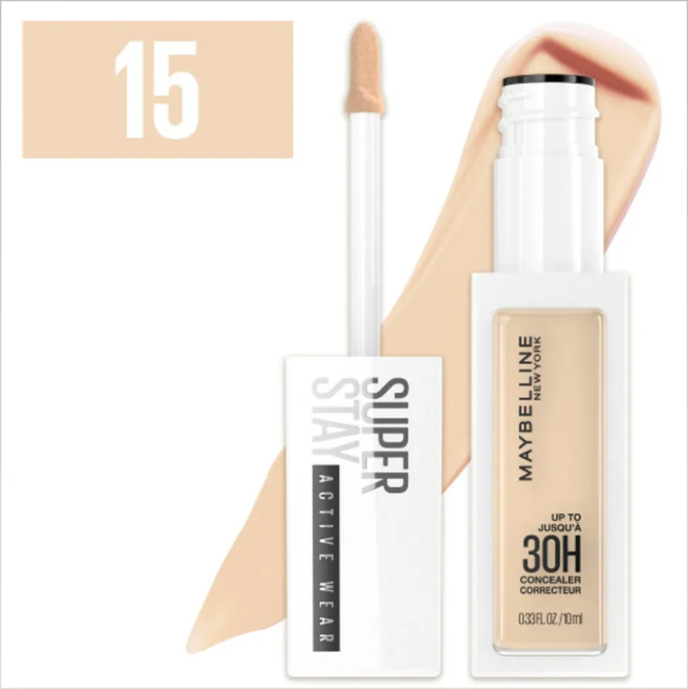 Maybelline SuperStay 30H Active Wear Concealer 15 Light 10 ml