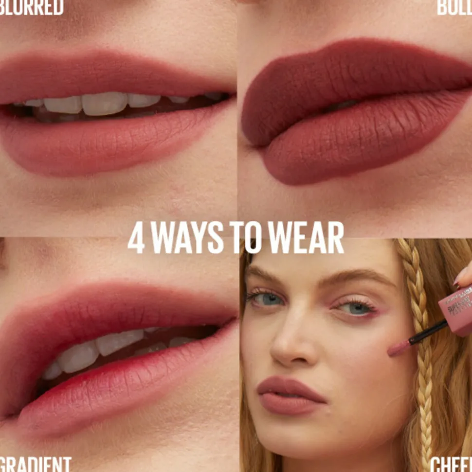 Maybelline SuperStay Teddy Lipstick 10 Current Mood 5 ml