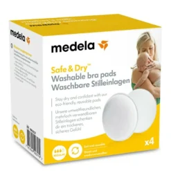 Medela Wasbare Zoogcompressen 4 stuks