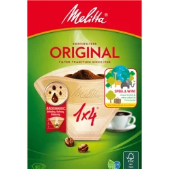 Melitta Filters 1x4 Bruin 80 stuks