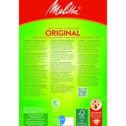 Melitta Filters 1x4 Bruin 80 stuks