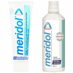 Meridol Tandvlees Tandpasta en Mondspoeling Pakket
