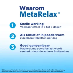 Metagenics MetaRelax 180 tabletten