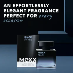 Mexx Black for Men Eau de Toilette 30 ml