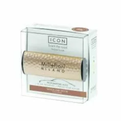 Millefiori Milano Icon Auto Luchtverfrisser Metal Vanilla & Wood 35 gr