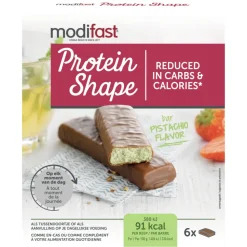 Modifast Protein Shape Reep Chocolade-Pistache 6 x 27 gr