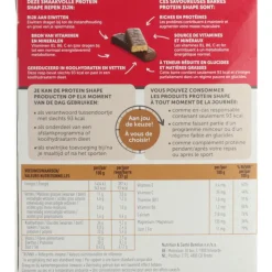 Modifast Protein Shape Reep Chocolade 6 x 27 gr