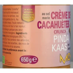 Monki Pindakaas Crunchy Bio 650 gr