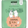 Moomin Ecologische Luiers Maat 5 Maxi Plus 40 stuks