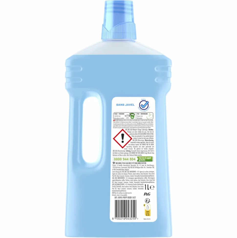 Mr. Propre Allesreiniger Bicarbonaat en Eucalyptus 1 liter