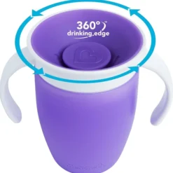 Munchkin Miracle Trainer Oefenbeker Paars 207 ml