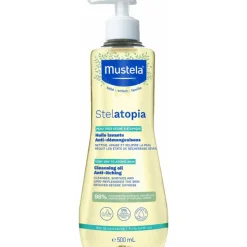Mustela Stelatopia Reinigende Badolie Gevoelige Huid 500 ml