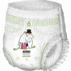 Muumi baby Ecologische Luierbroekjes Maat 6 12-20kg 36 stuks