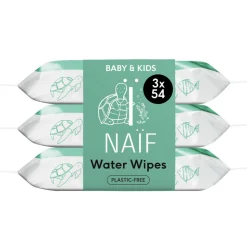 Naif Baby & Kids Billendoekjes 3-pack 3x54 = 162 stuks
