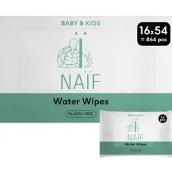 Naif Baby & Kids Billendoekjes 16x54 = 864 stuks
