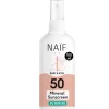 Naif Baby & Kids Minerale Zonnebrand Spray 0% parfum SPF 50 100 ml
