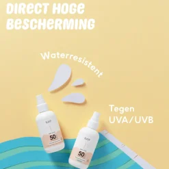 Naif Baby & Kids Minerale Zonnebrand Spray 0% parfum SPF 50 100 ml