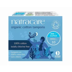 Natracare Tampons Katoen Super 10 stuks