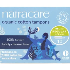 Natracare Tampons Katoen Normaal 10 stuks