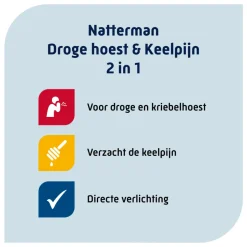 Natterman Droge Hoest en Keelpijn 150 ml