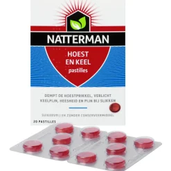 Natterman Hoest- en Keel 20 stuks
