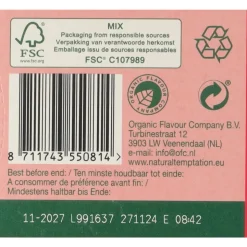 Natural Temptation Hug In a Cup Theezakjes Gember en Zoet Venkelzaad 18 stuks