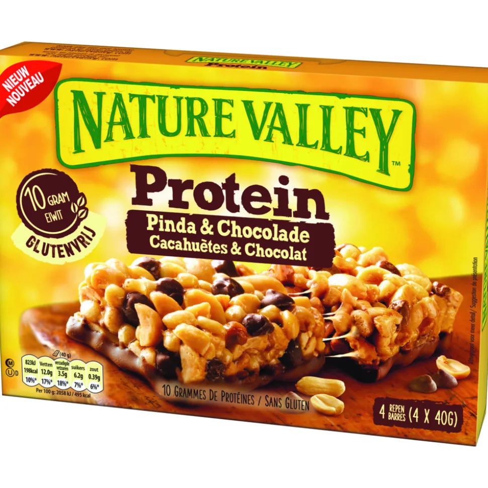 Nature Valley Proteine Pinda & Chocolade 4 stuks