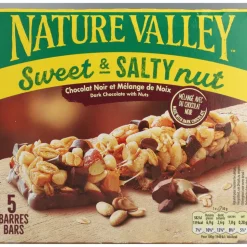 Nature Valley Sweet & Salty Nut Pure Chocolade 5 stuks
