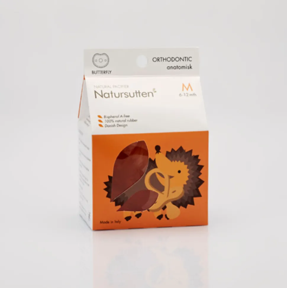 Natursutten Fopspeen Vlinder Anatomisch Medium