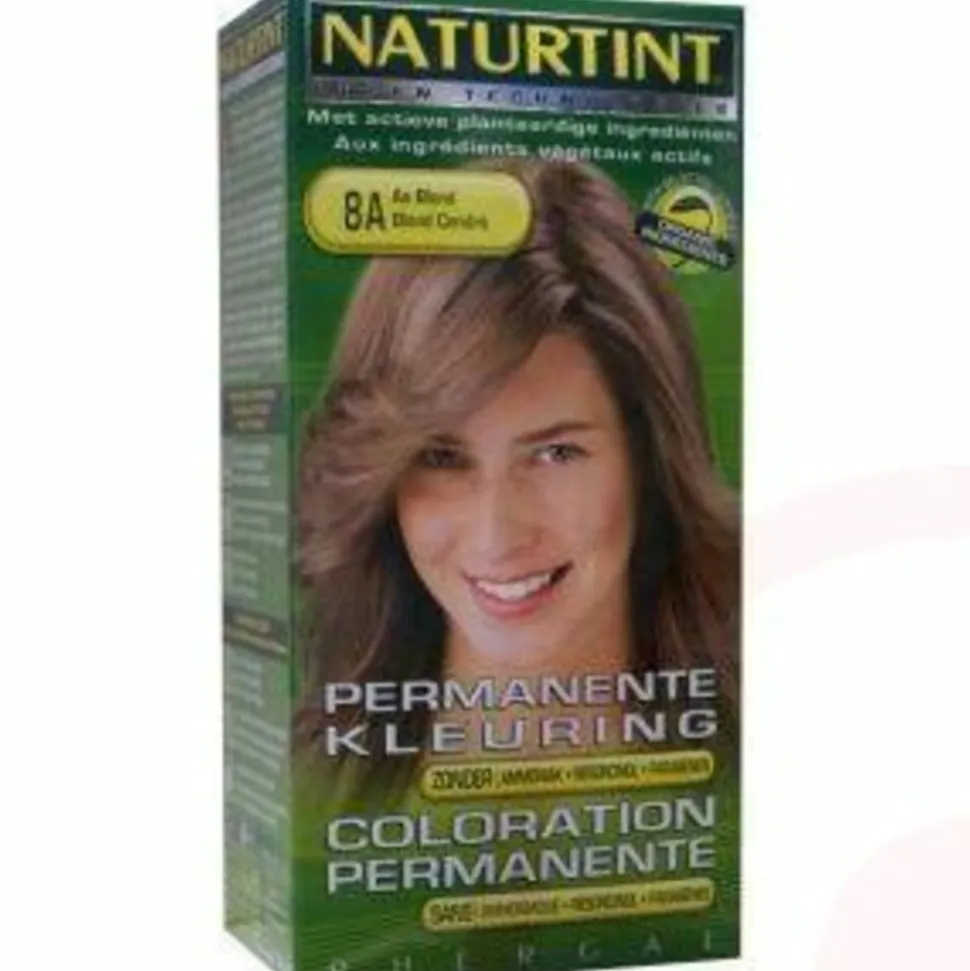 Naturtint Permanente Haarkleuring 8A Asblond