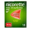Nicorette Invisi 25 mg Nicotine Pleister 14 stuks