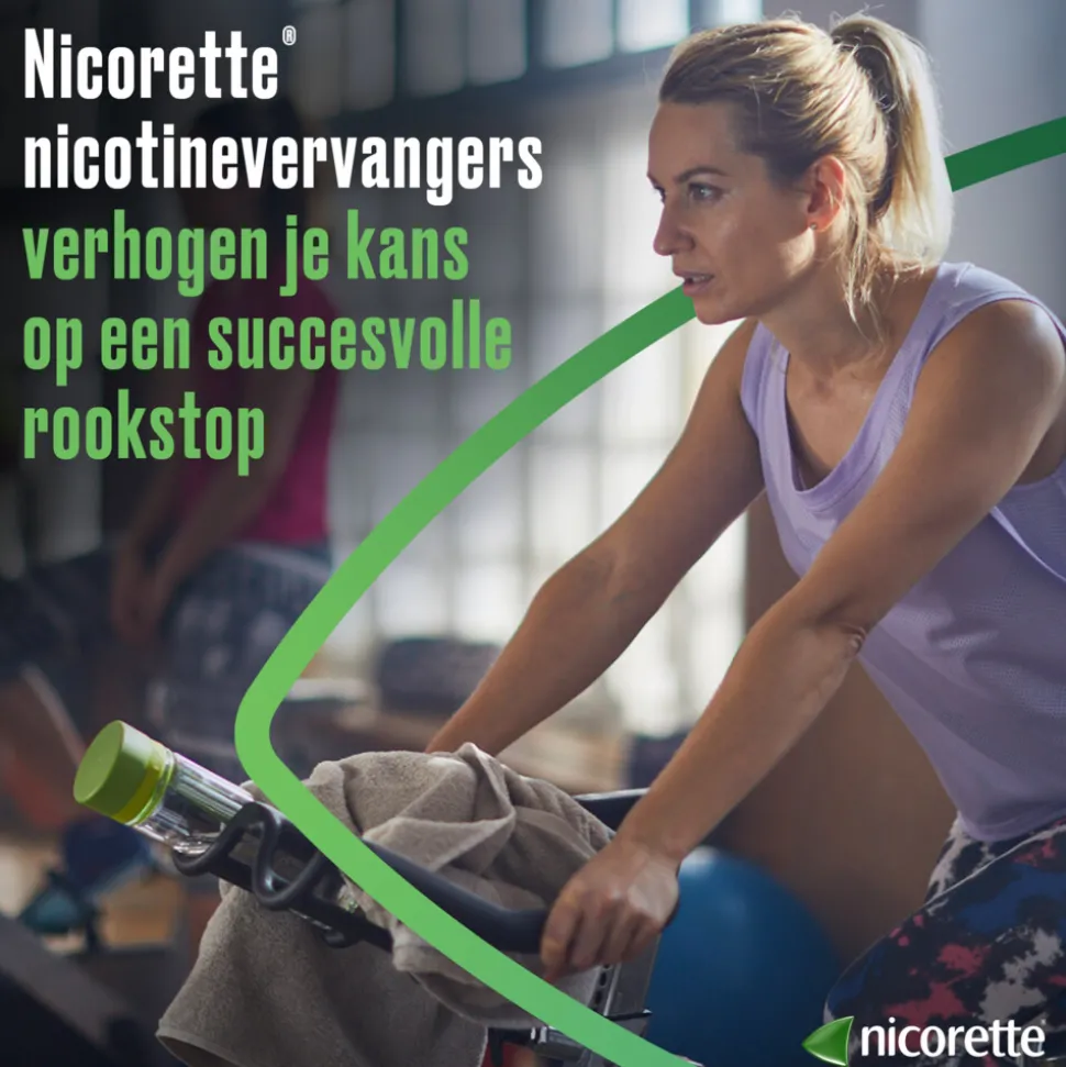 Nicorette Suikervrij Kauwgom Menthol Mint 4mg 105 stuks