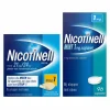 Nicotinell Combinatie therapie: Pleister 21 mg 14 st + Zuigtablet Mint 1 mg 96 st Pakket