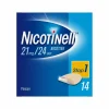 Nicotinell Nicotinepleisters 21mg 14 stuks
