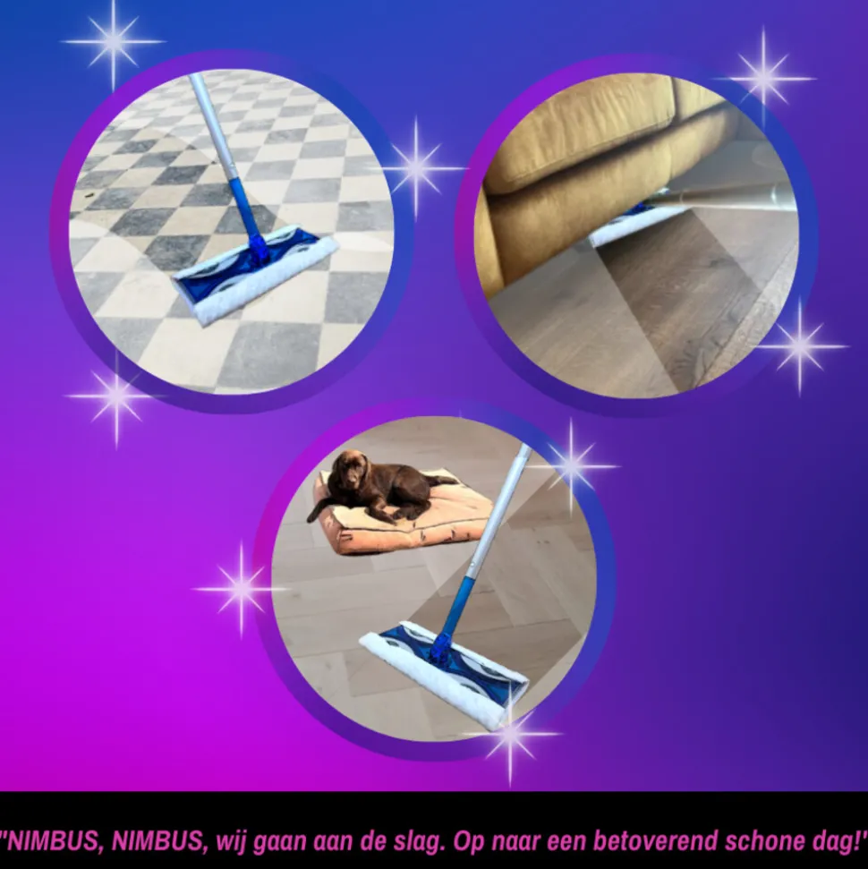 NIMBUS Magic Vloerdoek Starterkit 1 set