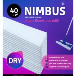 NIMBUS Magic Vloerdoekjes Navulling 40 stuks