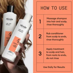 Nioxin System 4 Trial Kit 340 ml