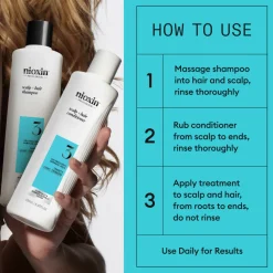 Nioxin System 3 Trial Kit 3 stuks