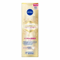 NIVEA Luminous630 CC Cream SPF 30 Light 40 ml