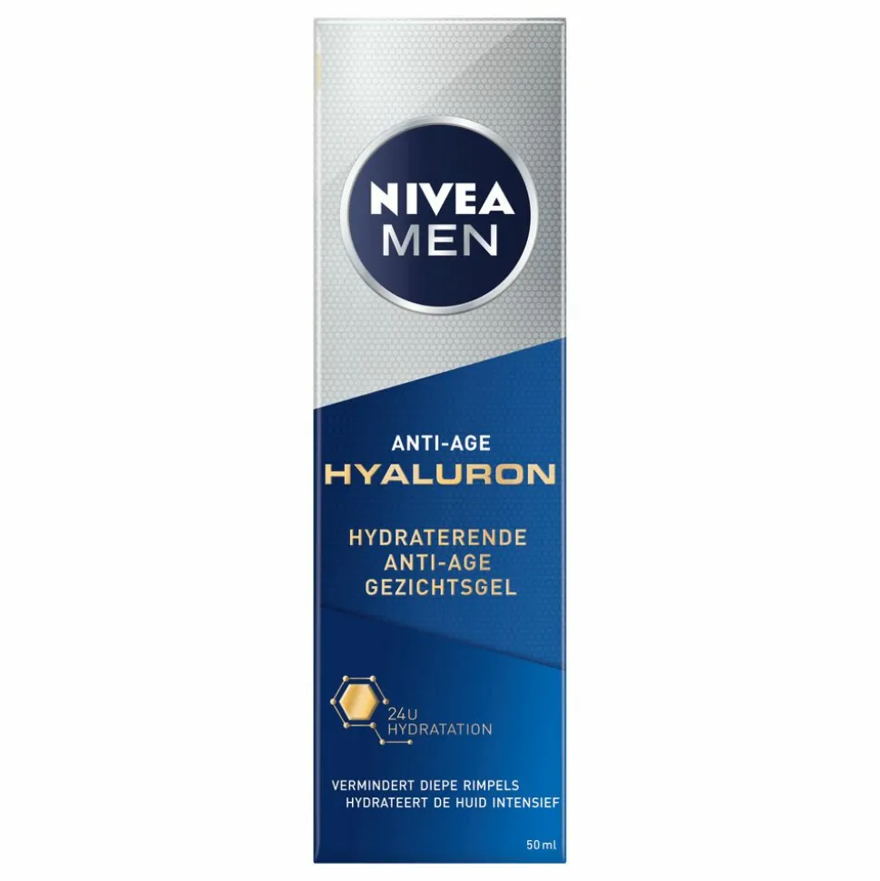 NIVEA Men Hyaluron Hydraterende Anti-Age gezichtsgel 50 ml