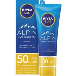 NIVEA Sun Alpin Zonnecrème Gezicht SPF 50 50 ml