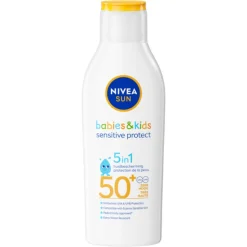 NIVEA Sun Babies & Kids Sensitive Protect Zonnemelk SPF 50+ 200 ml